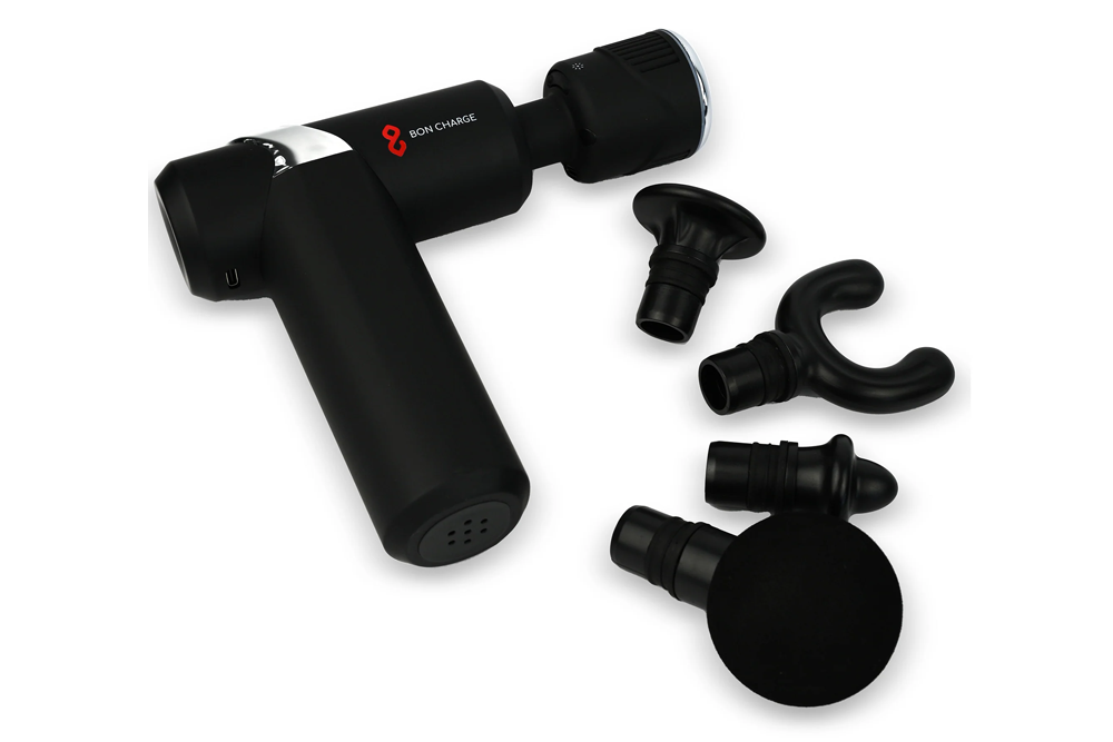 Cold & Heat Therapy Massage Gun, Case and Additional Attachments